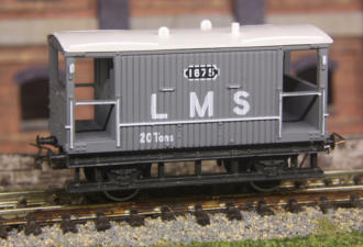 The brake van is just a bit too pristeen . . .