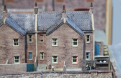 The owner of the end terrace takes pride in his pigeon loft.